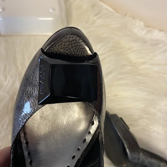 BGB Girls Open Toe Heels Sz9 - Picture 4 of 9